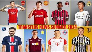 NEW CONFIRMED TRANSFERS & RUMOURS SUMMER 2024Kvaratskhelia Benjamin Šeško,Palhinha,Emerson,Depay..