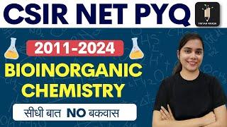 Bioinorganic Chemistry CSIR NET PYQ (2011 - 2024) A to Z