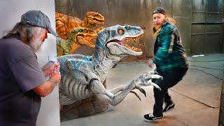 Raptor Dinosaur Animatronics and Props by Distortions Unlimited