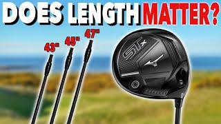 DOES IT MATTER?...Driver Shaft Length Test