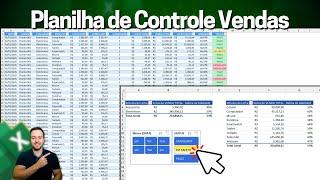 Como Fazer Planilha de Controle de Vendas no Excel | Download Grátis