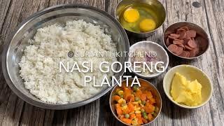 Nasi Goreng Planta style ibu untuk bekal anak, simple dan sedap