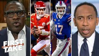 FIRST TAKE | Patrick Mahomes is NFL MVP favorites right now! - Stephen A. tells Shannon on Chiefs QB