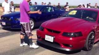 2013 Stock 5.0 Mustang VS 2001 Mustang Cobra With Mods.