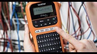 Demo Video: Brother PTE110 and PTE110VP Handheld Label Printers | Toolstation