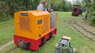 Die Waldbahn Carlsberg zu Besuch bei der Eichenberger Waldbahn.