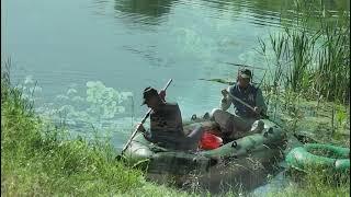 В гостях у рыбаков. Visiting fishermen.