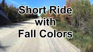 Short Ride with Fall Colors