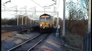 66516 passing Tamworth Low Level at speed!