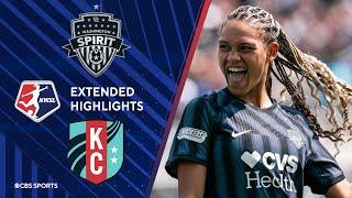 Washington Spirit vs. KC Current: Extended Highlights | NWSL | Attacking Third