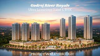 GODREJ RIVER ROYALE - Luxury 3 & 4 BHK Apartments in Pune | Property Walkthrough #luxuryliving #pune