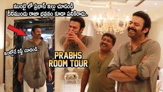 PRABHAS Mumbai Luxury Room Tour || Prabhas Home Tour || Prabhas Srinu || Movie Blends