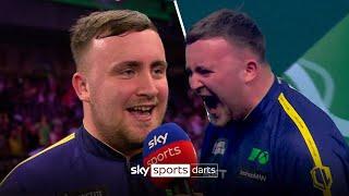 "I went into TENTH gear!"  A relieved Luke Littler reacts to Ryan Joyce scare