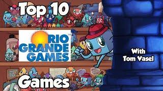 Top 10 Rio Grande Games - with Tom Vasel