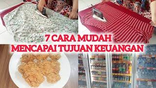 7 CARA MUDAH MENCAPAI TUJUAN KEUANGAN‼️| KEUANGAN RUMAH TANGGA SEHAT| HIDUP MINIMALIS