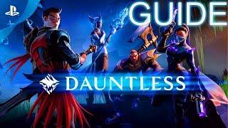 Dauntless PS4 Starter Guide - Ein kleines Tutorial wie man das Gratis Game zockt