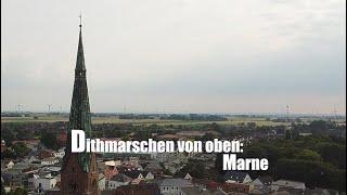 Dithmarschen von oben: Marne