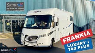 2015 Frankia Luxury I 740 Plus - For Sale at Camper UK