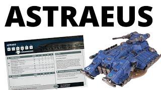 Astraeus Datasheet Review - How Strong is the Primaris Super Heavy in 10th Edition