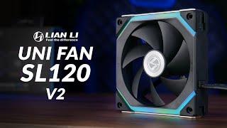 LIAN LI UNI Fan SL120 V2 Review - More Black = More Power?