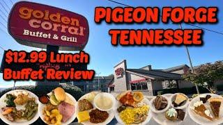 Golden Corral Buffet & Grill Lunch Review (Worth $12.99?) Pigeon Forge TN