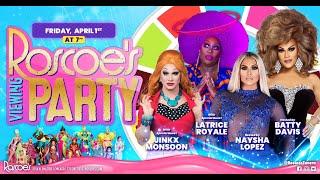 Jinkx Monsoon & Latrice Royale: Roscoe's RPDR Season 14 Viewing Party with Batty & Naysha