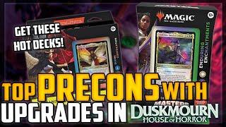 Get These Precons Getting LOVE in Duskmourn! Upgrades Inbound! - Magic: The Gathering