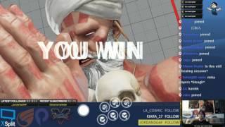 [Street Fighter V] Ambiguous crossup with Dhalsim