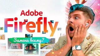 Adobe Firefly - новый нейросеть Photoshop меняющий все!