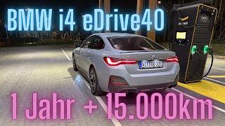 BMW i4 eDrive40: 1Jahr + 15.000km - Mein Rückblick!