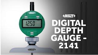 Insize 2141 Series Digital Depth Gauge Operation - Cutwel TV