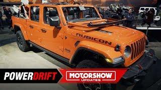 2020 Jeep Gladiator : The Wrangler pickup : 2018 LA Auto Show : PowerDrift