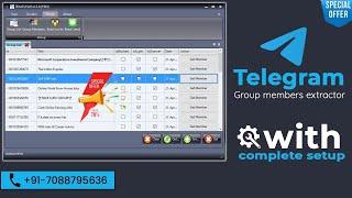 How to extract telegram group members   telegram group members mobile number extractor