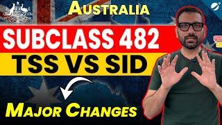 TSS Subclass 482 Changes Australia + TSS Vs New Skills In-demand Visa | Australian Immigration News