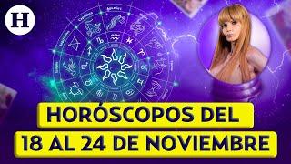 Horóscopos de la semana con Mhoni Vidente del 18 al 24 de noviembre