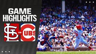 Cardinals vs. Cubs Game Highlights (8/3/24) | MLB Highlights