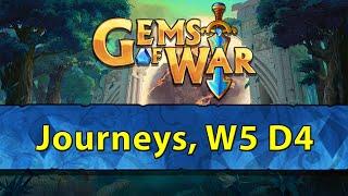 ️ Gems of War: Journey Week 5, Day 4 | Angel and Merchant Hunting + Final Colored Egg ️