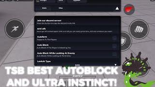 TSB BEST AUTO BLOCK AND ULTRA INSTINCT!