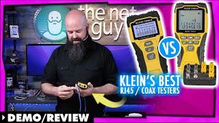 Klein Tools Basic & Advanced RJ45 Testers Compared