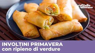 INVOLTINI PRIMAVERA CINESI - Ricetta originale super croccante!