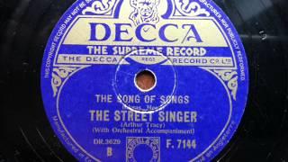 ARTHUR TRACY (THE STREET SINGER) - The Song Of Songs