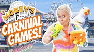 Pure Boardwalk Bliss at the Morey's Piers Carnival Games!