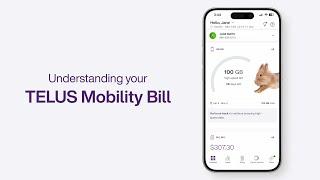 Understanding your TELUS Mobility bill