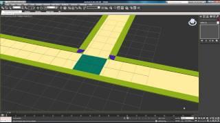 How to make a T-junction in Autodesk 3ds max 2010