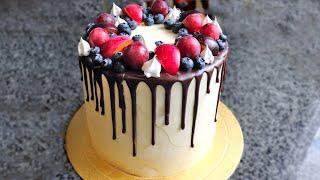 All the most delicious in THIS CAKE! Making a cake for mom's birthday