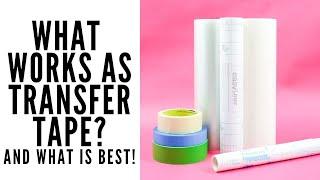 What Can You Use for Transfer Tape?