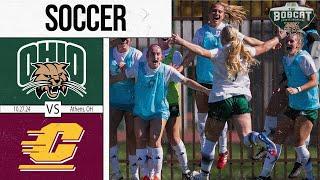 Ohio dominates Central Michigan, clinches MAC tournament spot