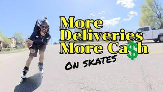 Urban Skater Delivers (Good Day for Business) #inlineskating #deliverylife #bliss