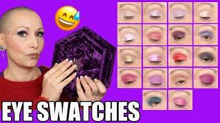 EYE SWATCHES! Jeffree Star BLOOD LUST Palette | All Shades Swatched!