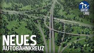 Großes neues Autobahnkreuz zur neuen Outside-Connection in Cities Skylines 2! | Great Lake 93